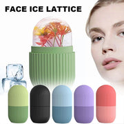 Silicone Ice Cube Tray Mold Face Beauty Lifting