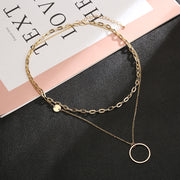Retro Necklace European And American Simple And Light Luxury Women