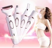 4 In 1 Electric Women Epilator Bikini Body Armpit Usb