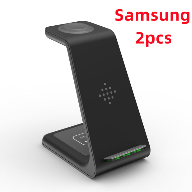 3 In 1 Fast Charging Station Wireless Charger Stand