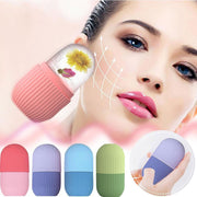 Silicone Ice Cube Tray Mold Face Beauty Lifting